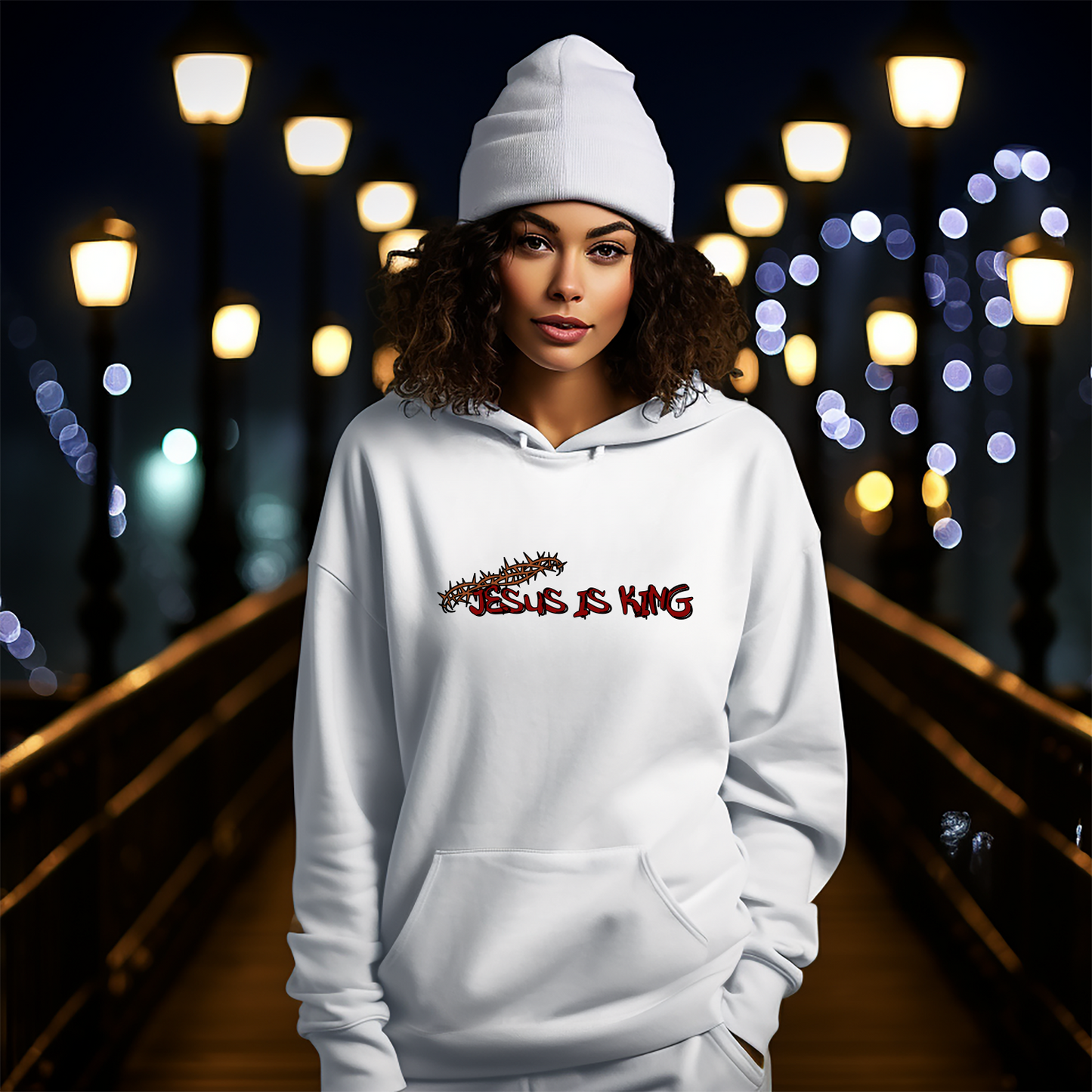 Jesus is King Hoodie